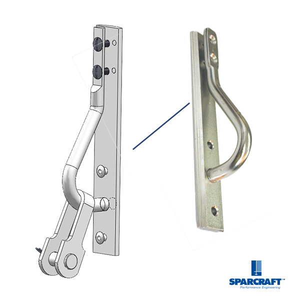 ATTACHMENT FOR EYE TERMINAL 7/8 WIRE Ø5 WIRE ATTACHMENT CPLT WITHOUT SPECTACLE