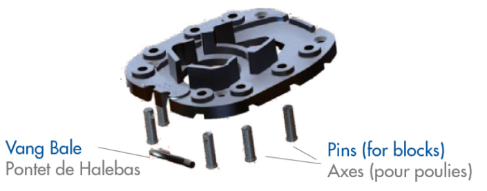 Deck stepped mast bases, mast bases & plugs - Sparcraft